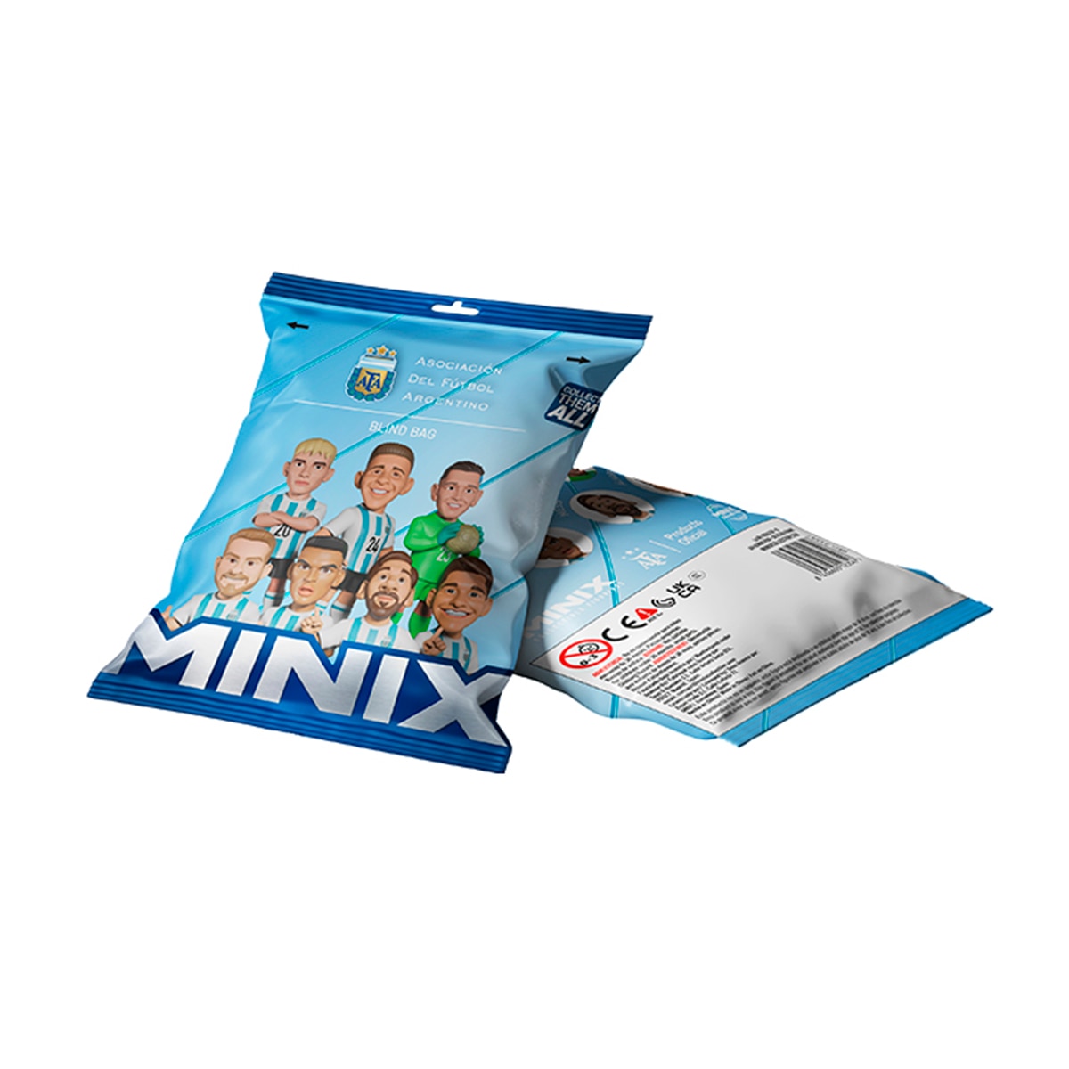 Figura Minix sorpresa de 7 cm Edición limitada Mundial Fútbol 2026 Bandai 5