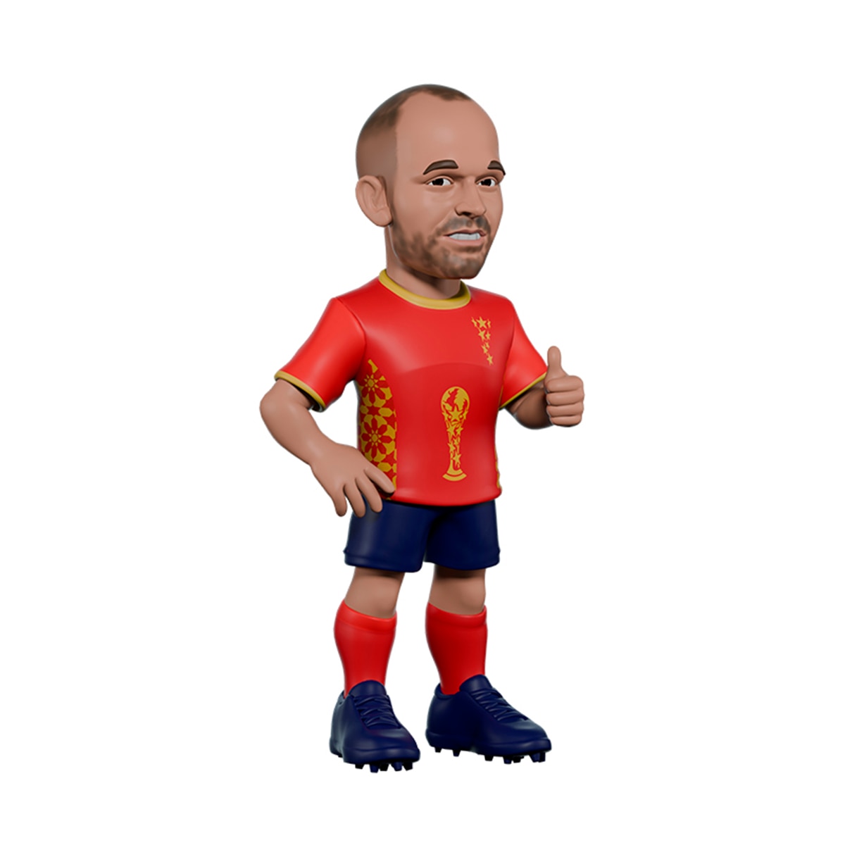 Imagen 0 de Figura Minix 12 cm de Iniesta Edición limitada leyendas Bandai