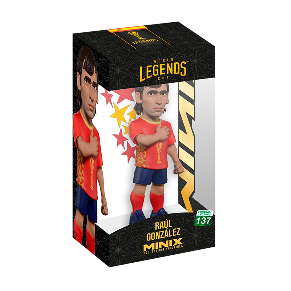 Figura Minix 12 cm de Raúl Edición limitada leyendas Bandai 2