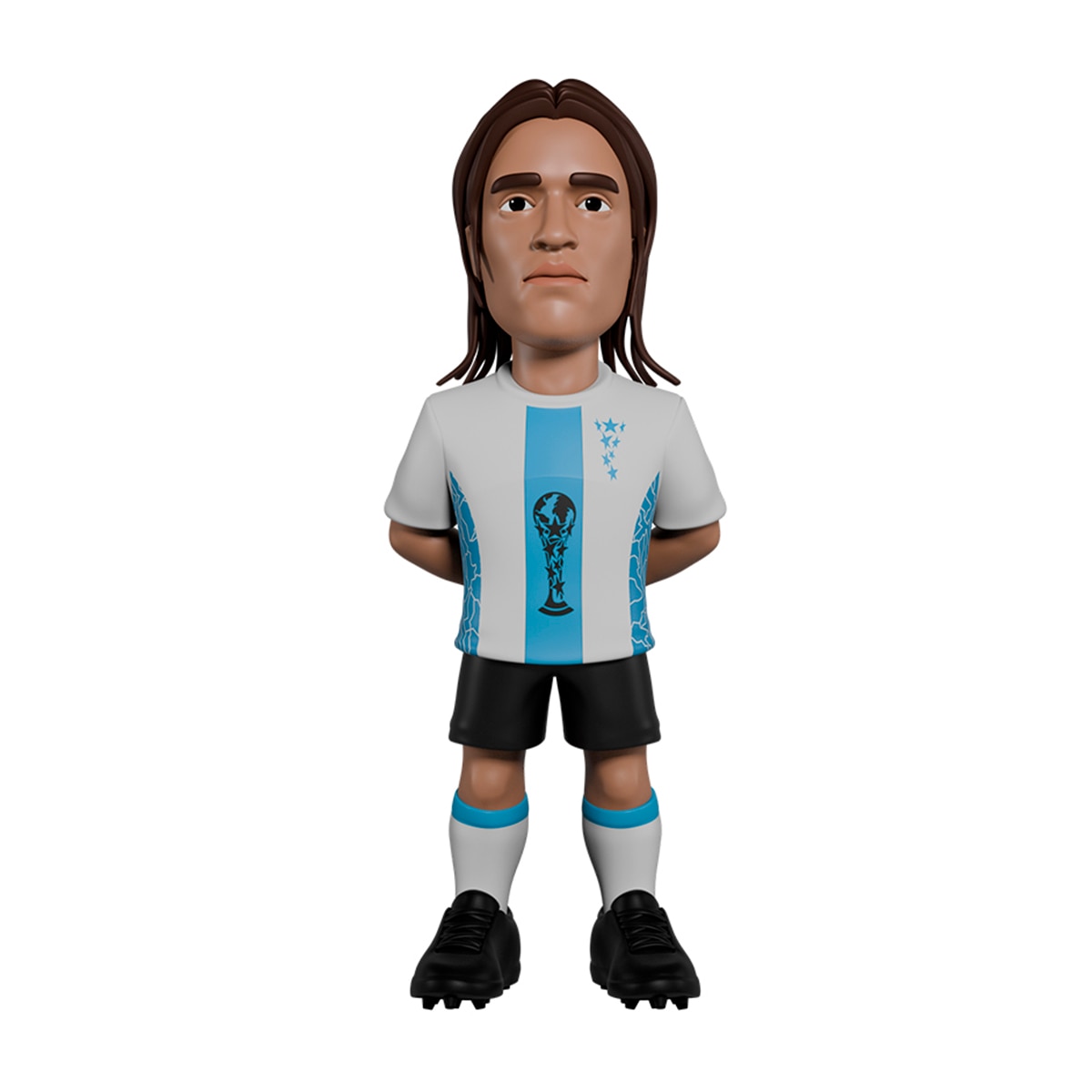 Figura Minix 12 cm Jugadores del mundial de leyendas internacional Bandai modelos surtidos 4