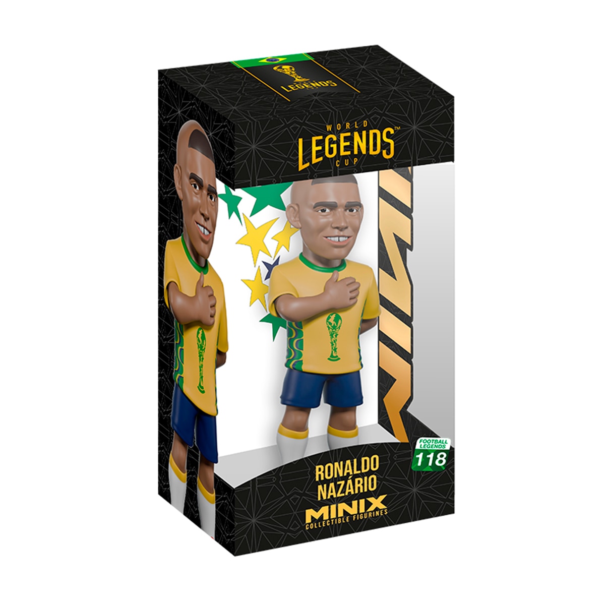 Figura Minix 12 cm Jugadores del mundial de leyendas internacional Bandai modelos surtidos 5