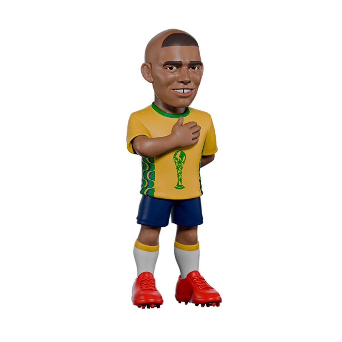 Figura Minix 12 cm Jugadores del mundial de leyendas internacional Bandai modelos surtidos 6
