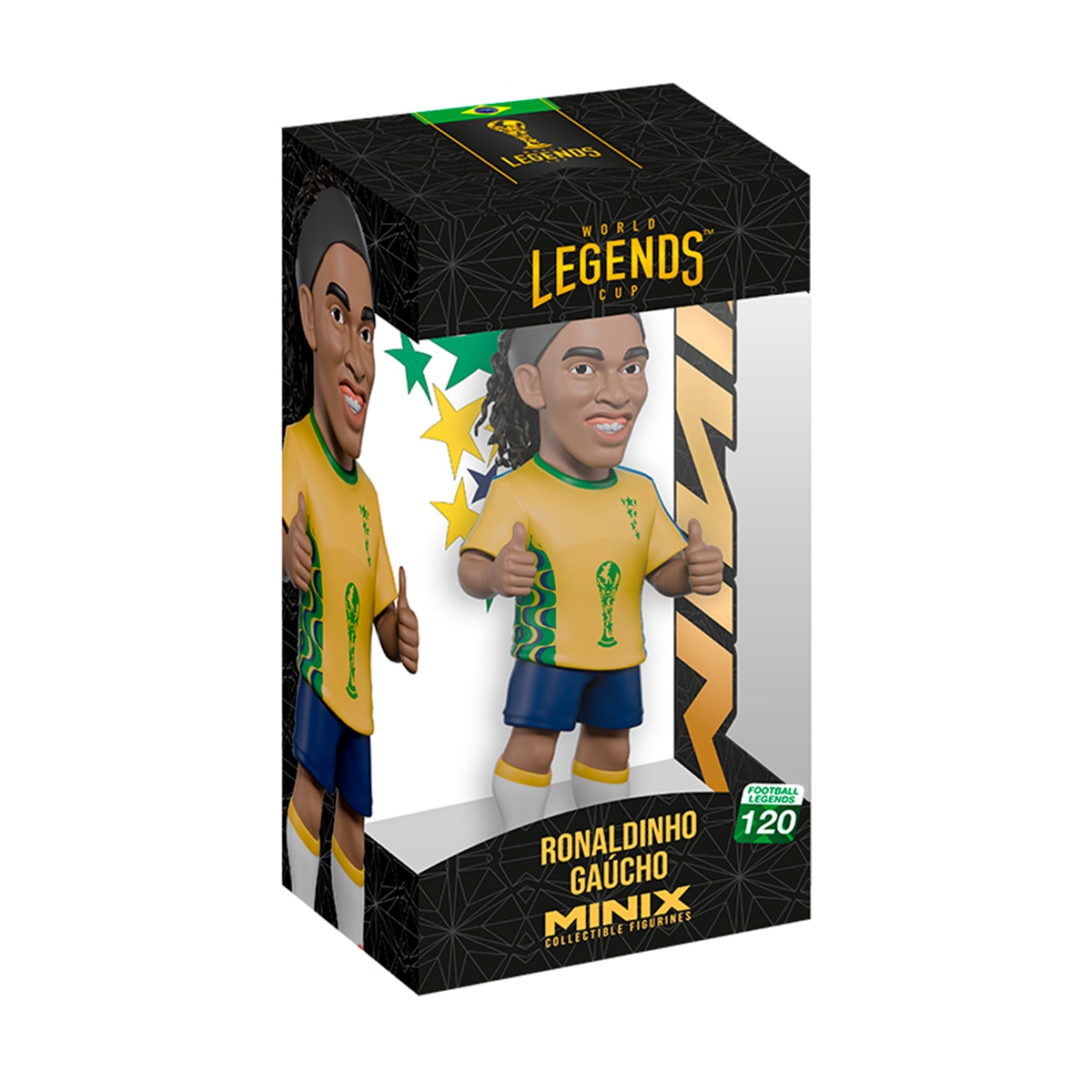 Figura Minix 12 cm Jugadores del mundial de leyendas internacional Bandai modelos surtidos 9