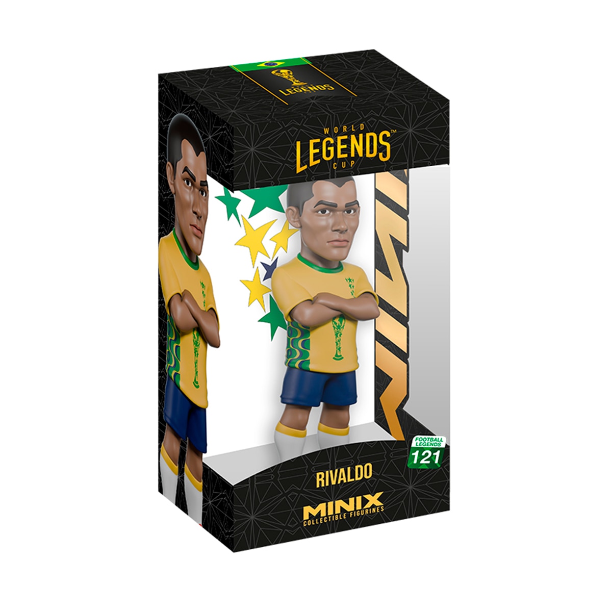 Figura Minix 12 cm Jugadores del mundial de leyendas internacional Bandai modelos surtidos 11