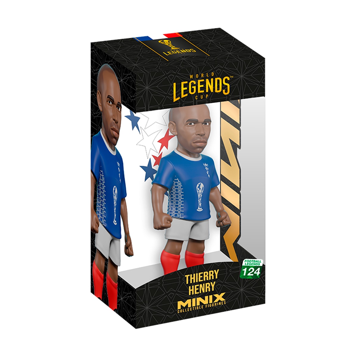 Figura Minix 12 cm Jugadores del mundial de leyendas internacional Bandai modelos surtidos 13
