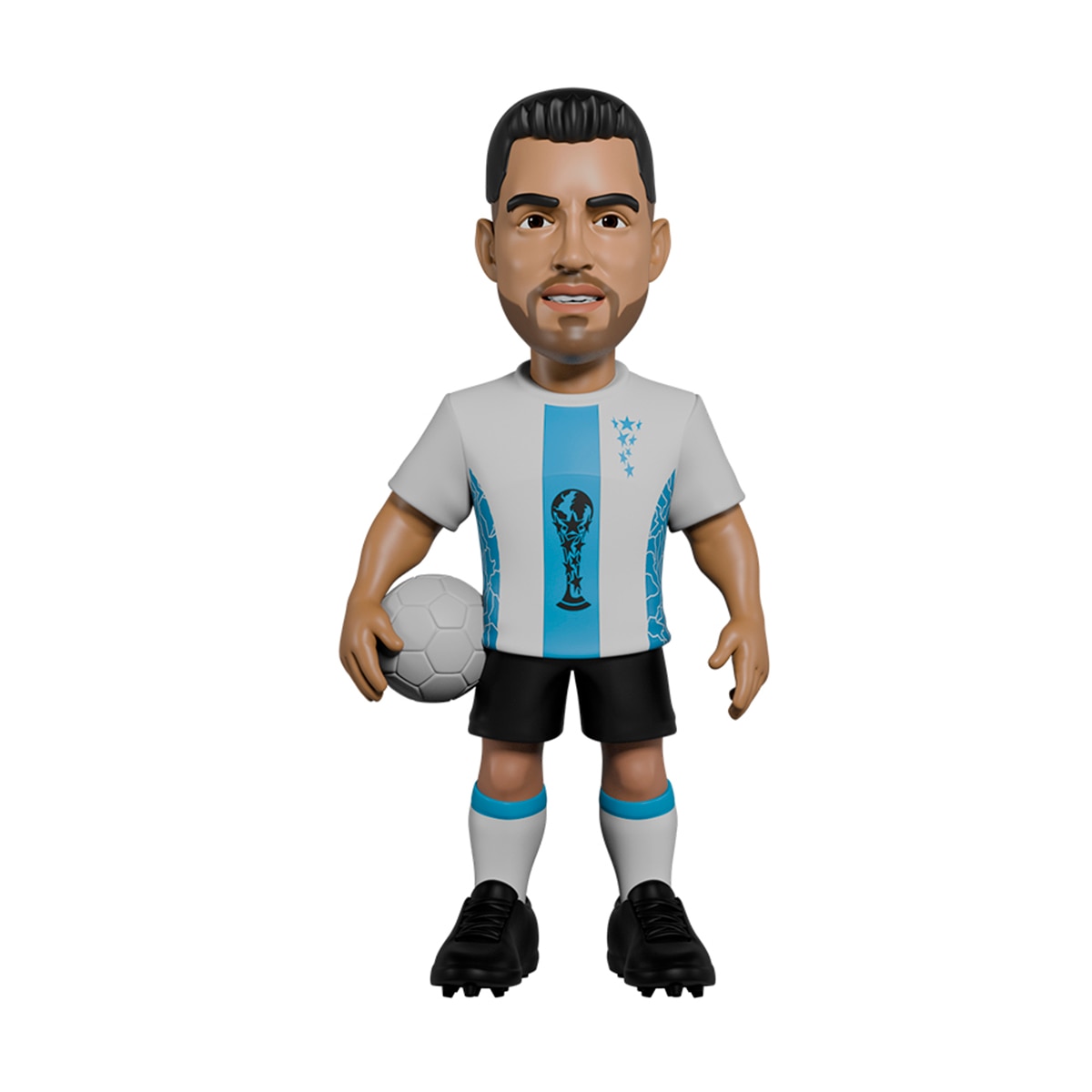 Figura Minix 12 cm Jugadores del mundial de leyendas internacional Bandai modelos surtidos 24