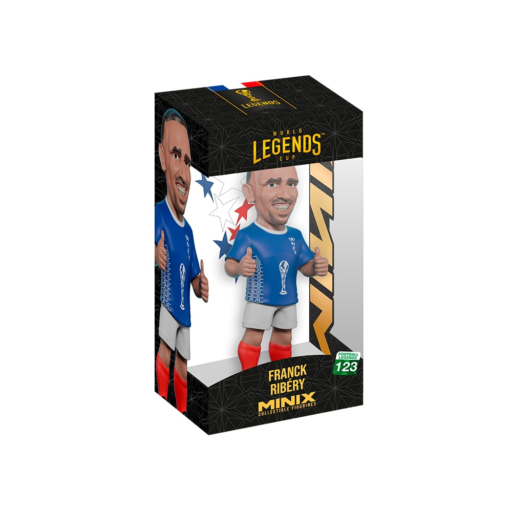 Figura Minix 12 cm Jugadores del mundial de leyendas internacional Bandai modelos surtidos 25