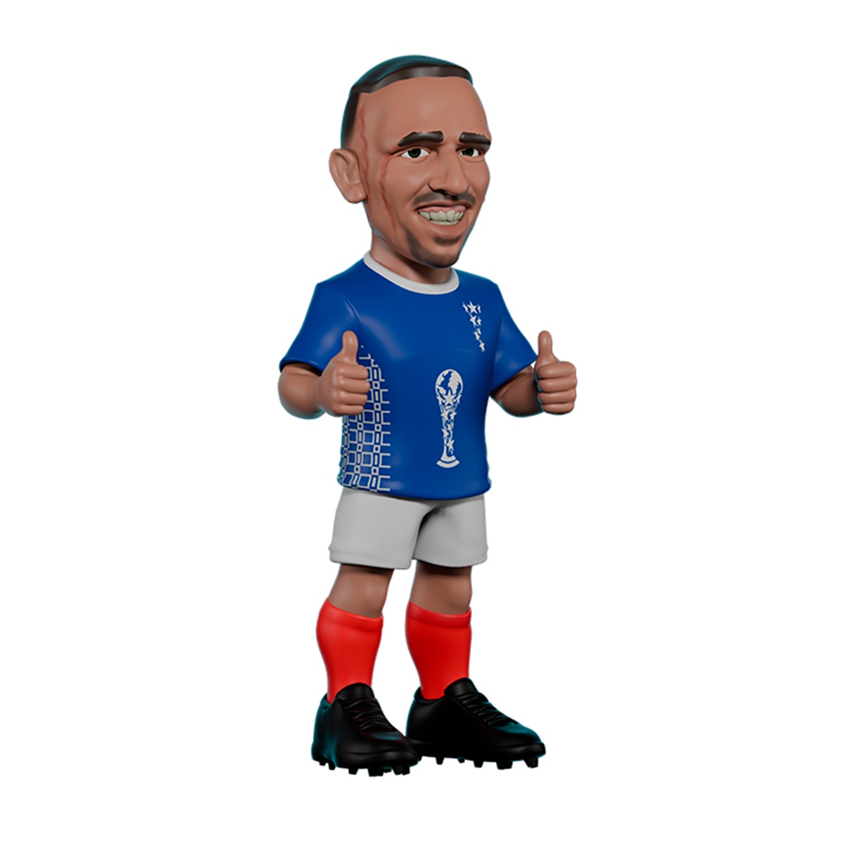 Figura Minix 12 cm Jugadores del mundial de leyendas internacional Bandai modelos surtidos 26