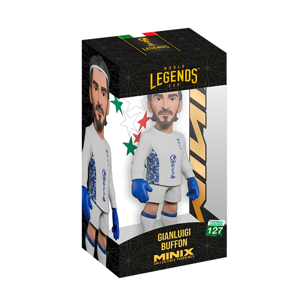Figura Minix 12 cm Jugadores del mundial de leyendas internacional Bandai modelos surtidos 27