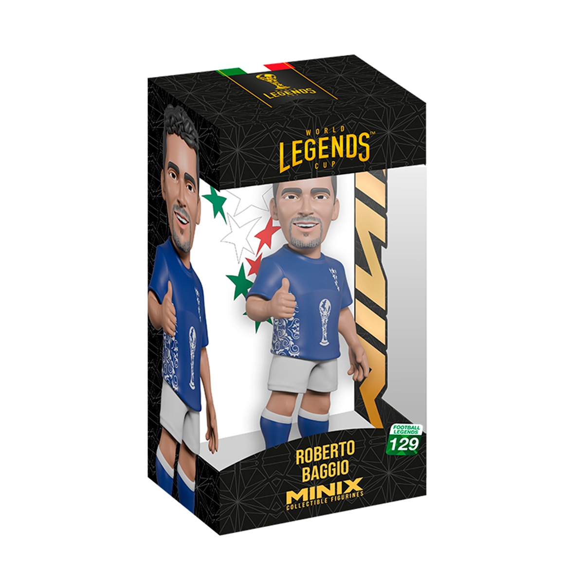 Figura Minix 12 cm Jugadores del mundial de leyendas internacional Bandai modelos surtidos 31