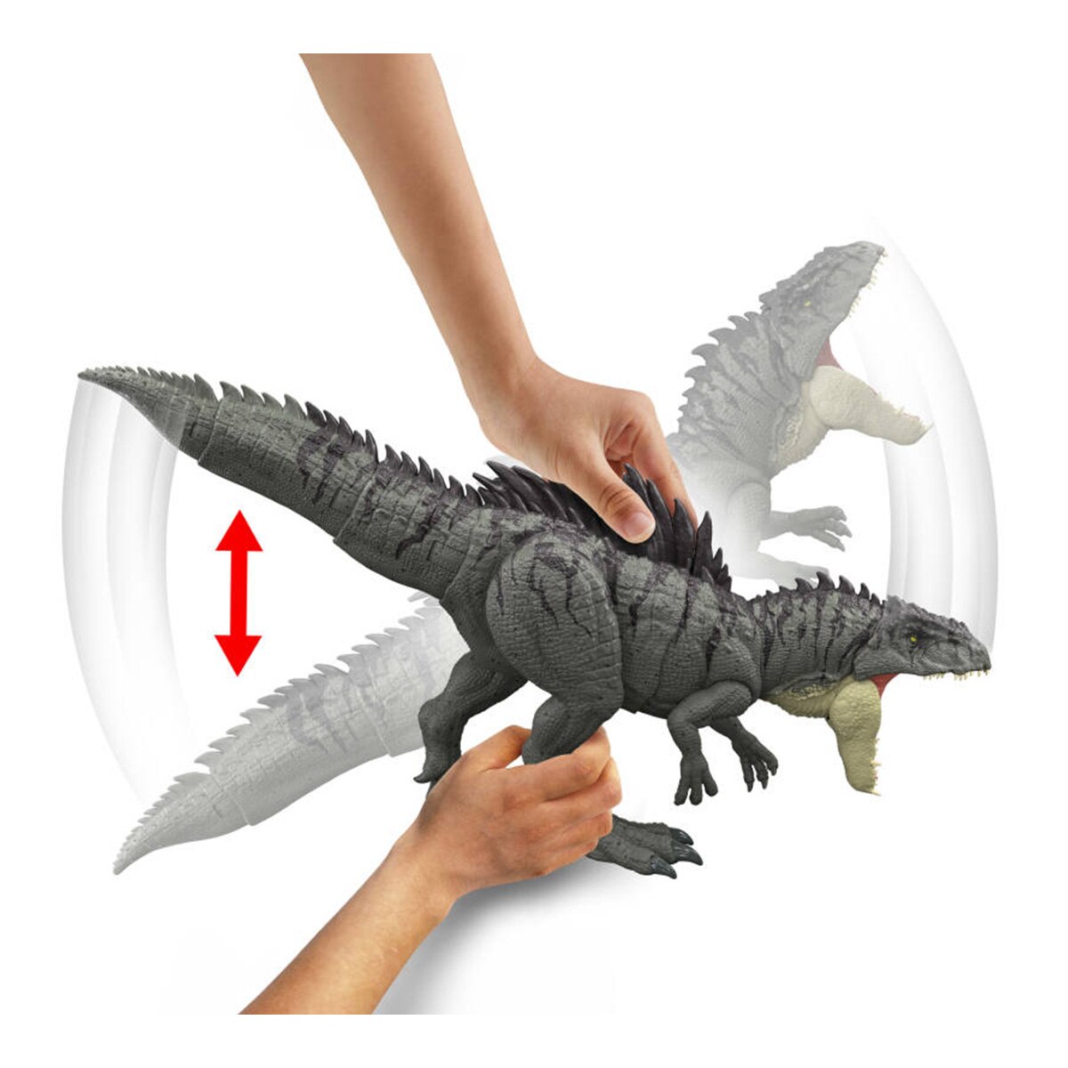 Figura Dinosaurio Mordisco Colosal Giganotosaurus Jurassic World Mattel 4