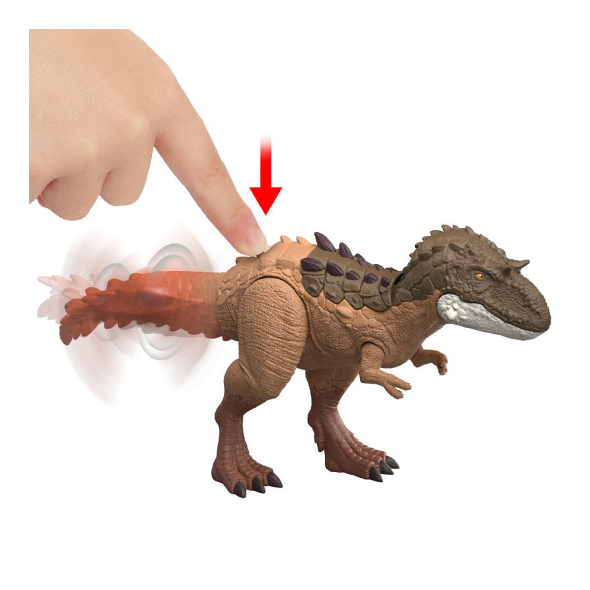 Figura Dinosaurio Grandes Embestidas Gorgosaurio Jurassic World Mattel 3