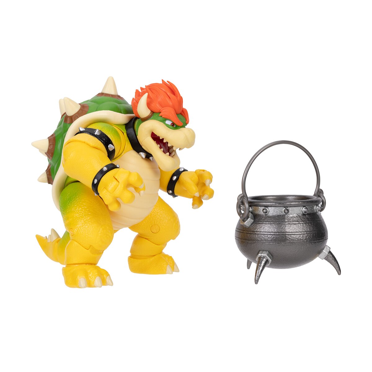 Figura Premium do Bowser 13 cm – O Filme Super Mario Galaxy Jakks 5