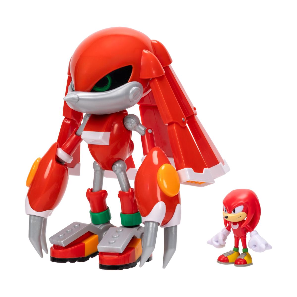 Figura Feature Metal Knuckles con Knuckles Sonic The Hedgehog Jakks 9