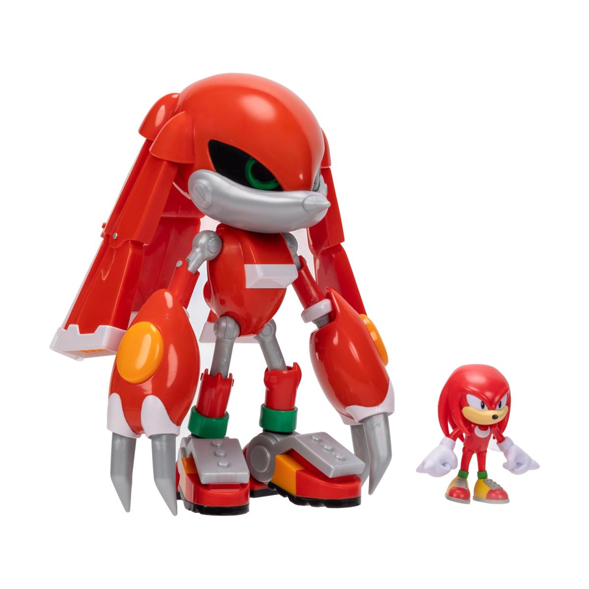 Figura Feature Metal Knuckles con Knuckles Sonic The Hedgehog Jakks 10