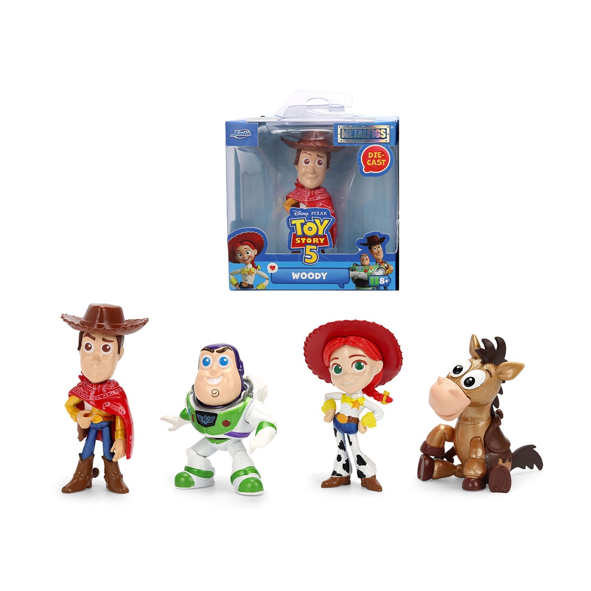 Imagen 1 de Figura metal de 7 cm coleccionable Toy Story- Pixar-Disney Jada modelos surtidos