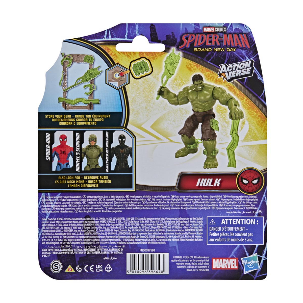 Figuras de acción y accesorios BOM Surtido Spider-Man Hasbro modelos surtidos 7
