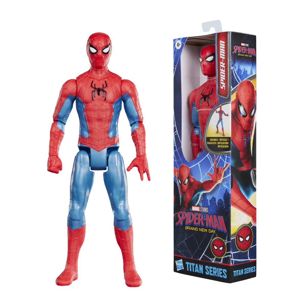 Imagen 0 de Figuras de acción y accesorios Titan Series Spider-Man Hasbro