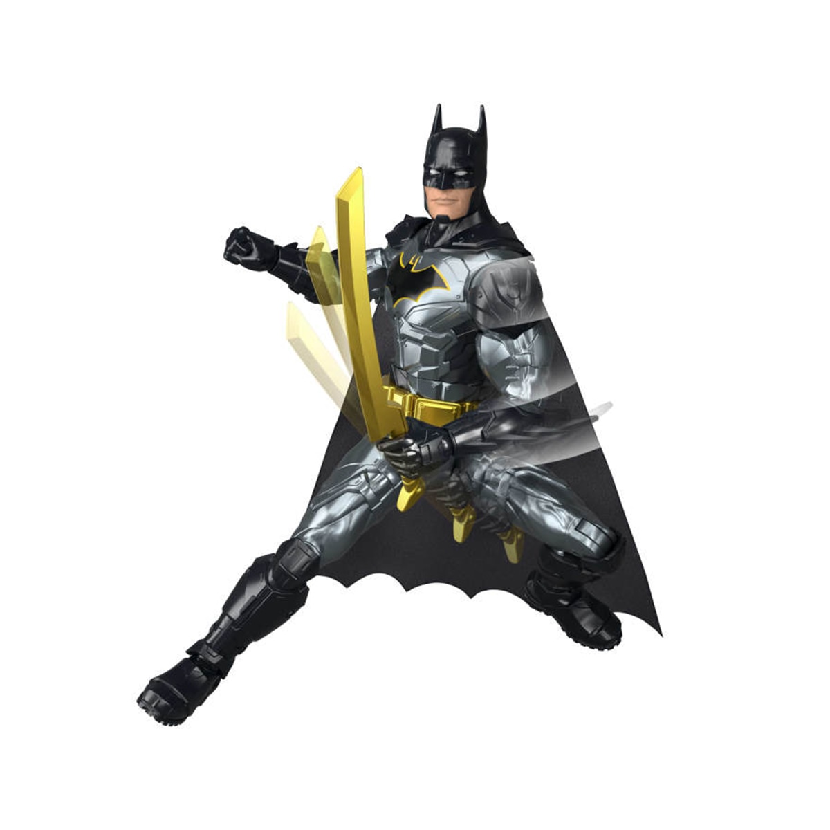 Imagen 1 de Figura de 30 cm con luces, sonidos DC Batman Justiciero DC COMICS Mattel