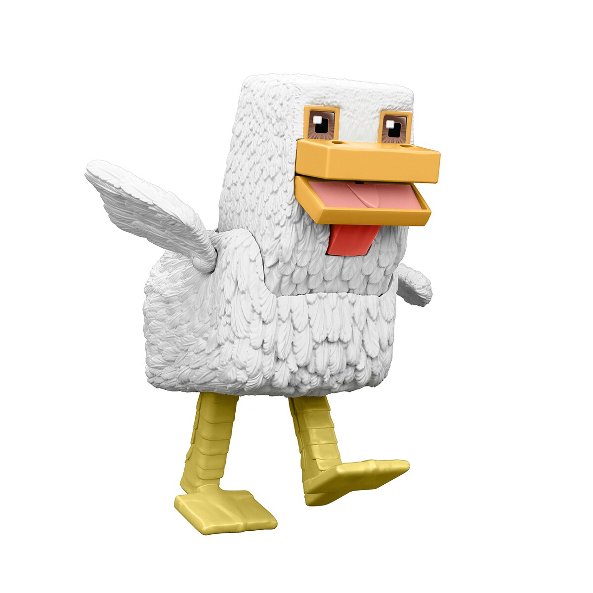Imagen 4 de Figura con 3 caras intercambiables de zombi Minecraft Jinete de Gallina Minecraft Mattel