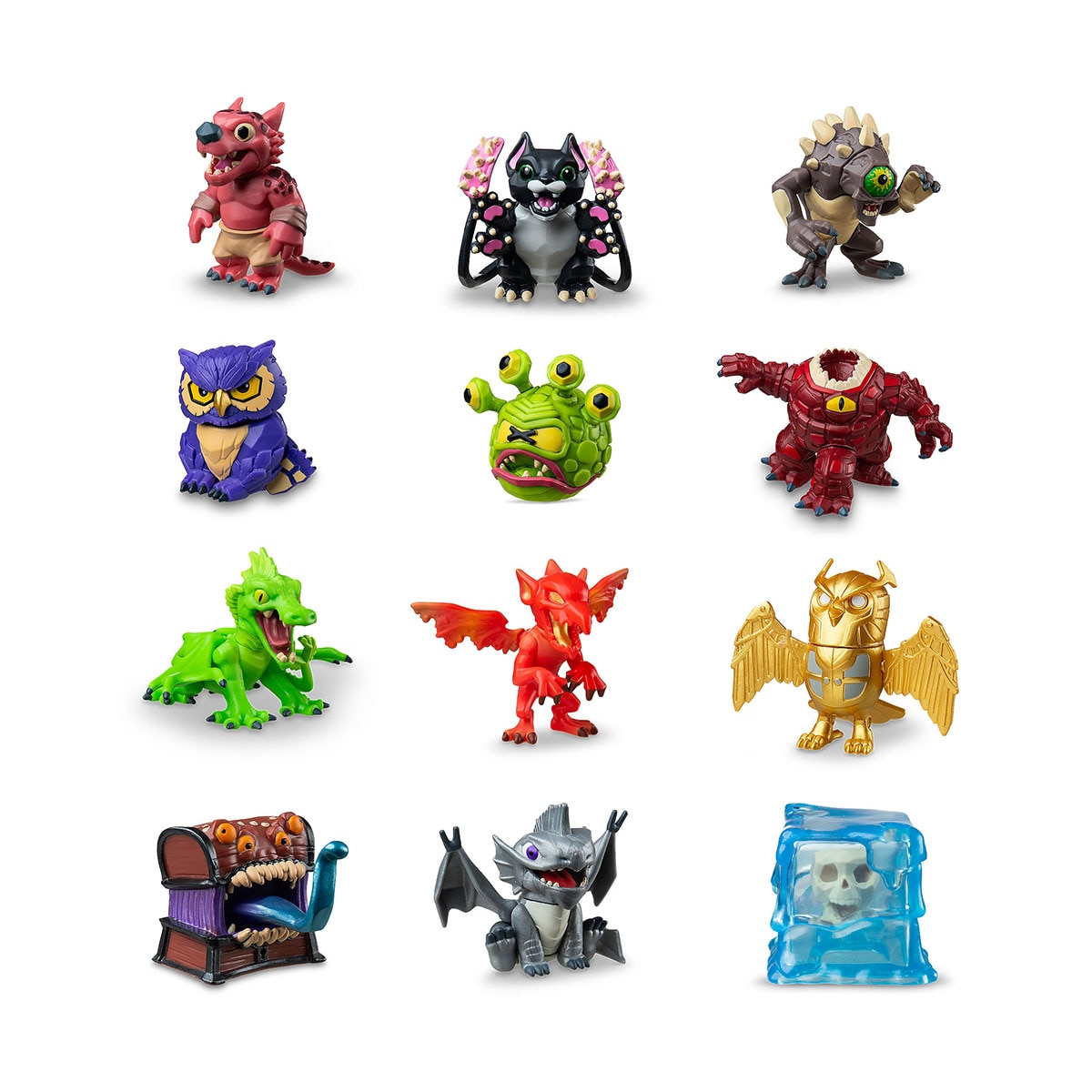Figura Dungeons & Dragons criaturas cápsula sorpresa con accesorios Dragones y Mazmorras Bizak modelos surtidos 5