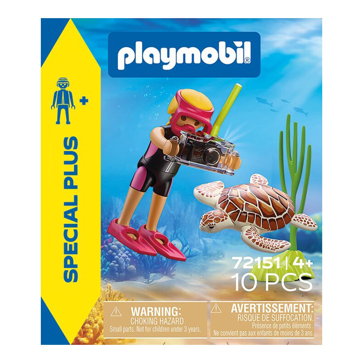 Imagen 2 de Buceadora con tortuga Playmobil Special Plus