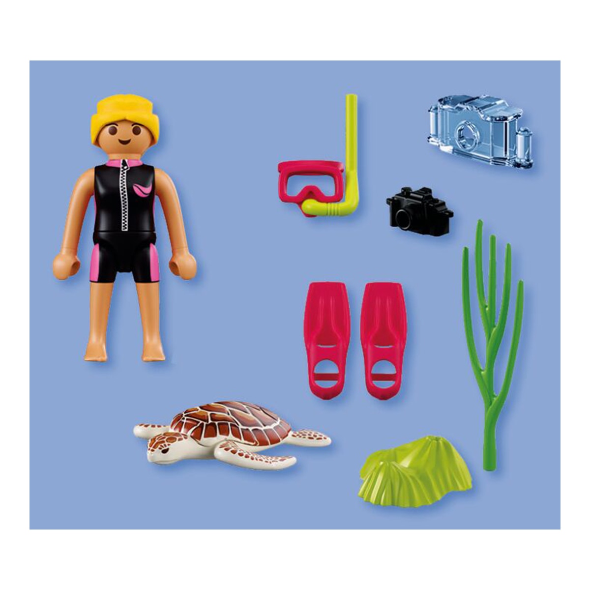 Imagen 4 de Buceadora con tortuga Playmobil Special Plus