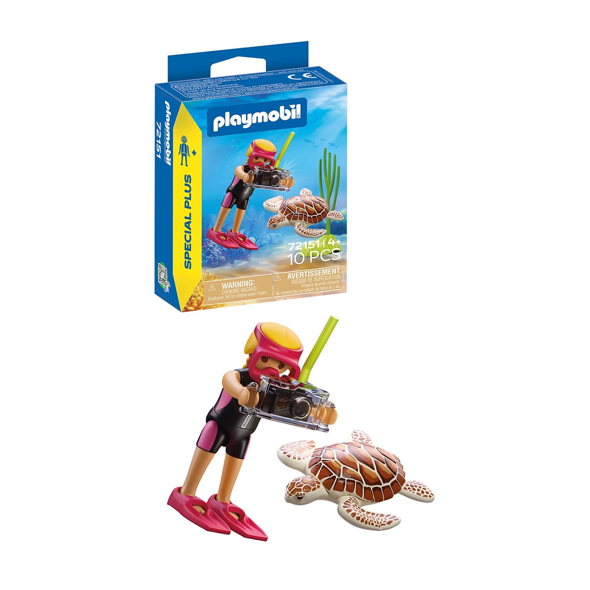 Imagen 5 de Buceadora con tortuga Playmobil Special Plus