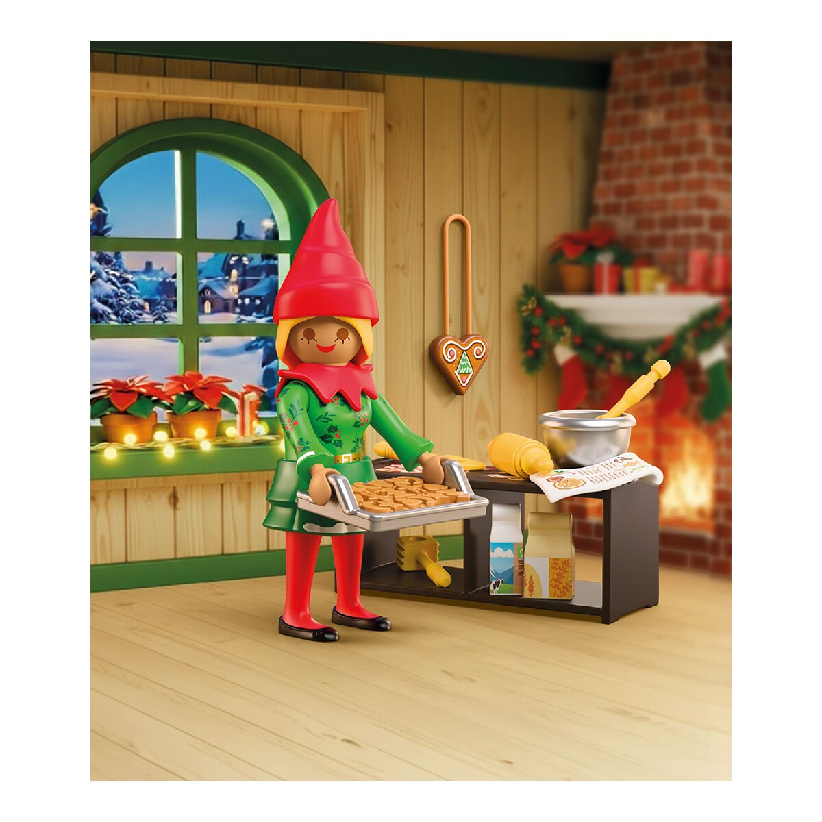 Elfo navideño con galletitas Playmobil Special Plus 3