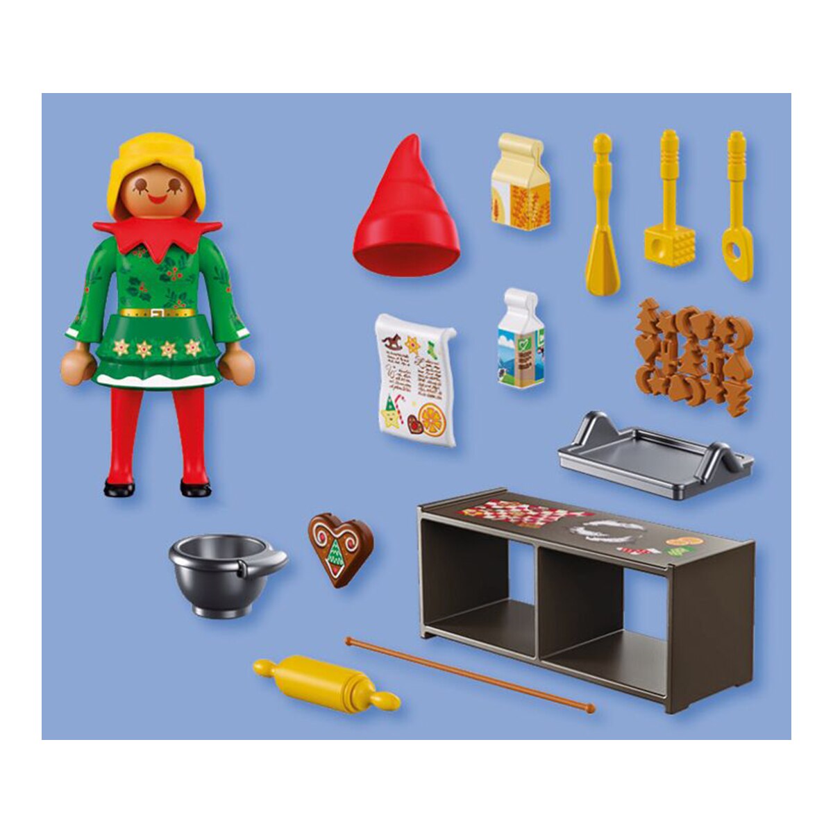 Elfo navideño con galletitas Playmobil Special Plus 4