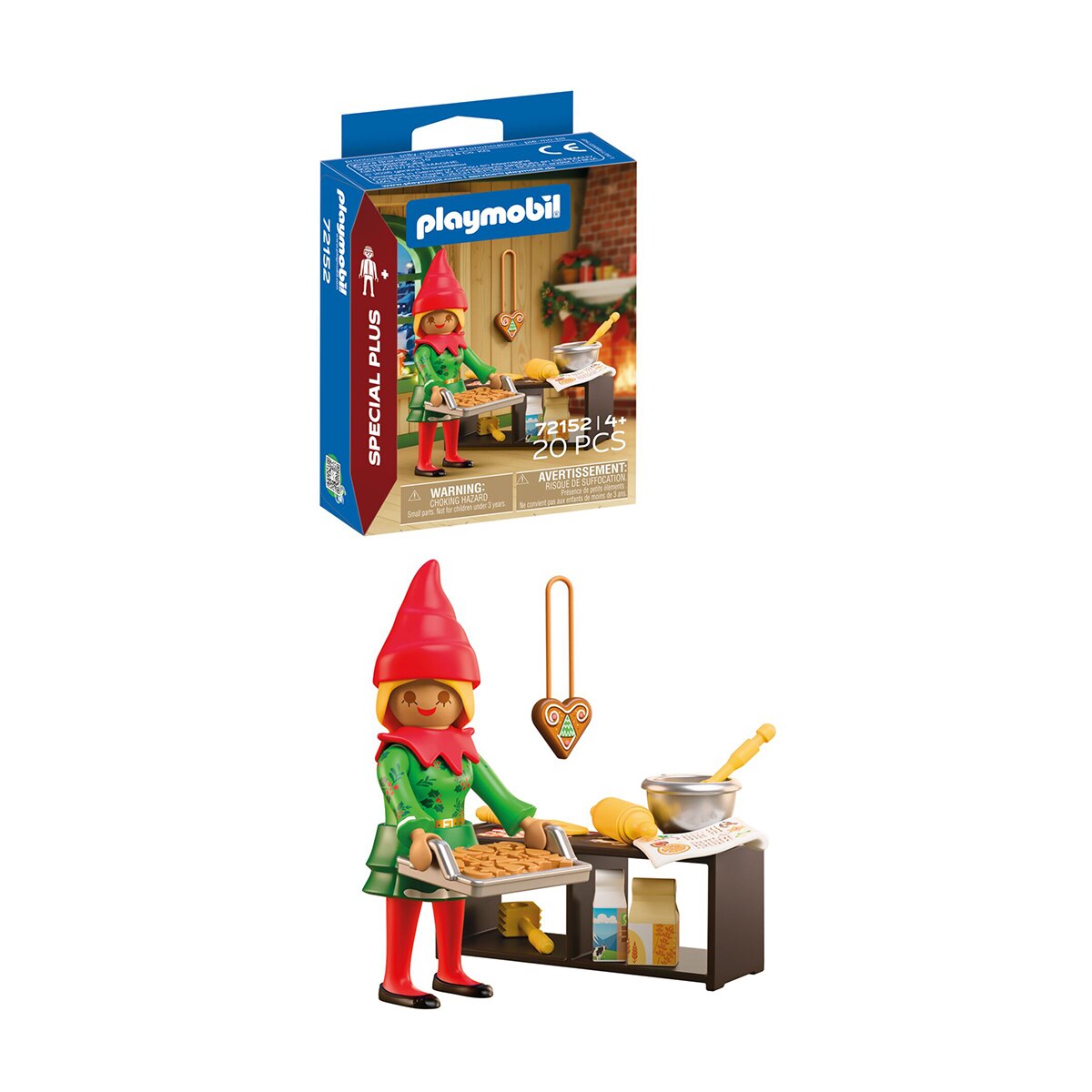 Elfo navideño con galletitas Playmobil Special Plus 5