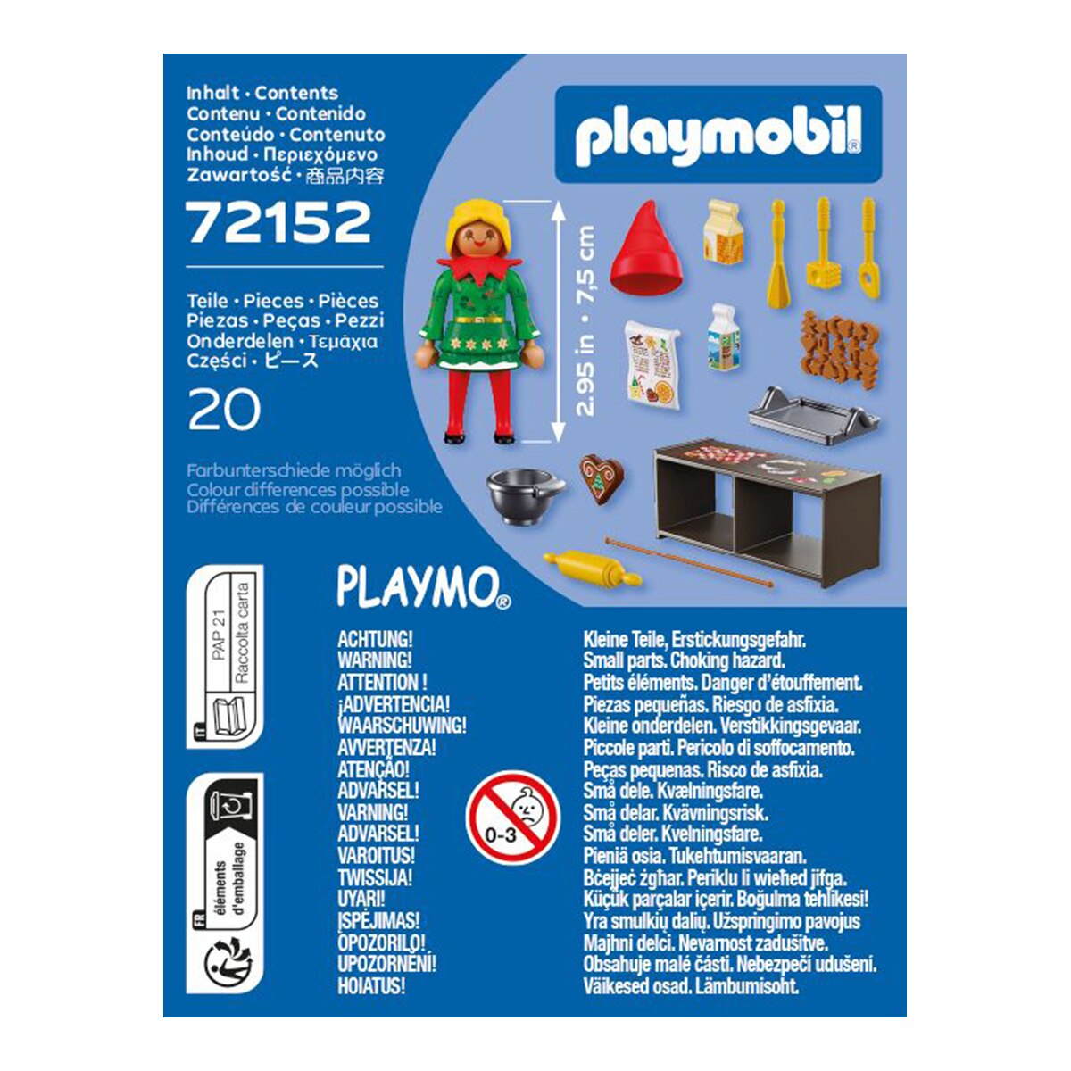 Elfo navideño con galletitas Playmobil Special Plus 6