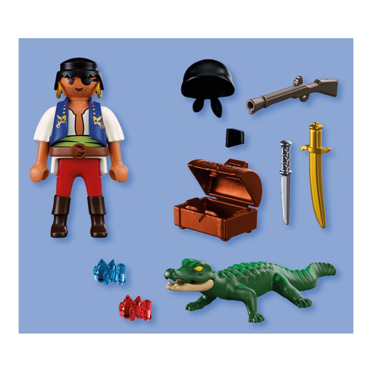 Pirata contra caimán Playmobil Special Plus 4
