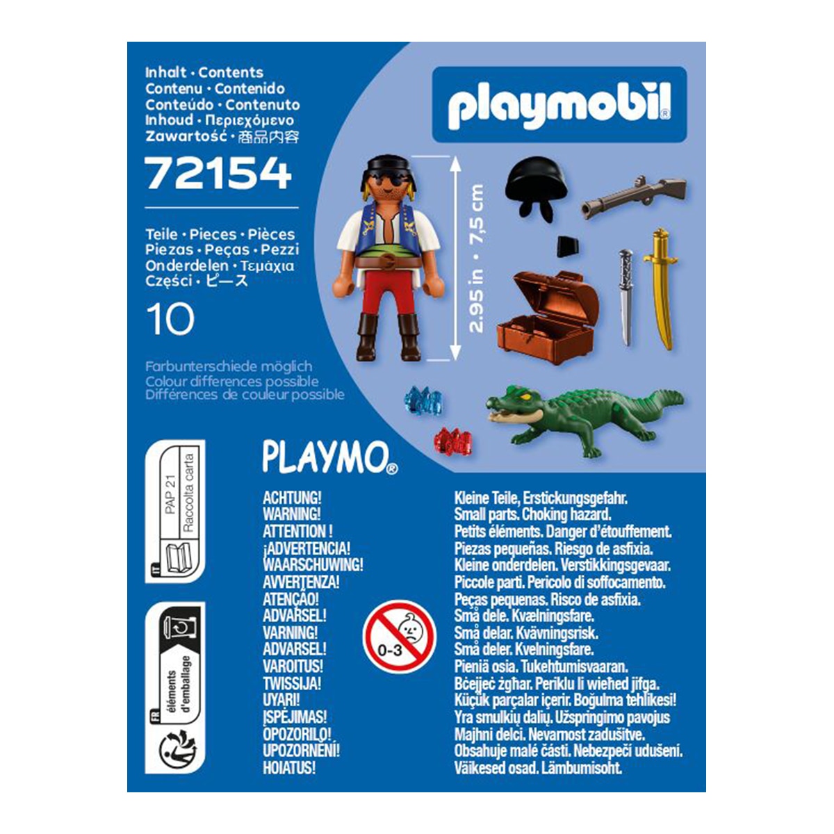 Pirata contra caimán Playmobil Special Plus 6