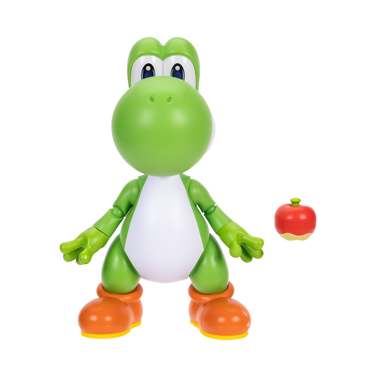 Figura Interactiva Yoshi con manzana incluída Super Mario Jakks Pacific Nintendo 4