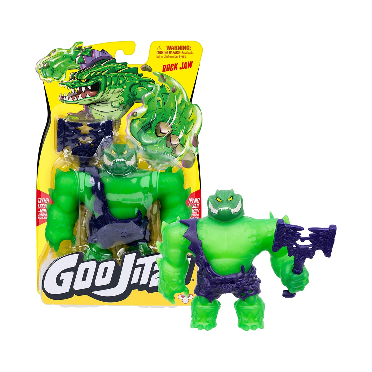 Imagen 10 de Figura estirables Goo Power Herogoo Jit Zu Bandai modelos surtidos