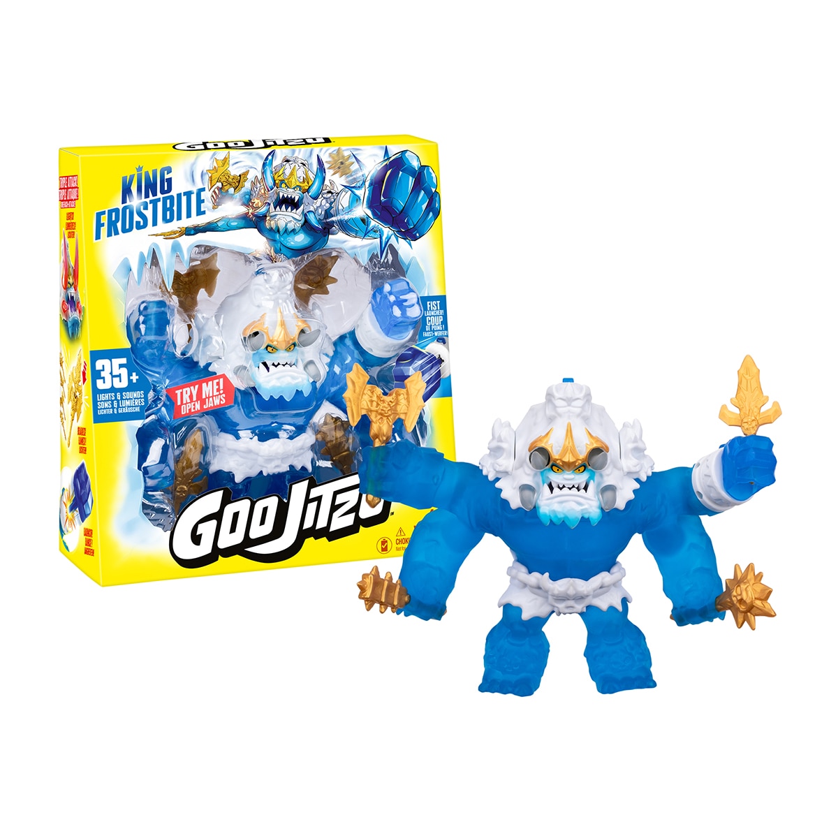 Imagen 1 de Figura con sonidos Y Efectos Rey de Hielo Goo Jit Zu Bandai