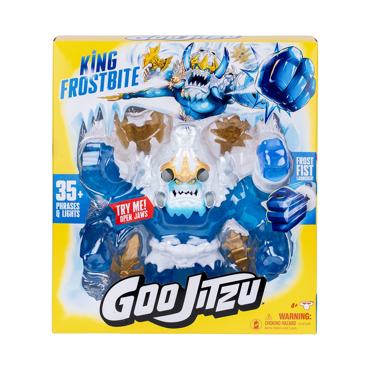 Imagen 2 de Figura con sonidos Y Efectos Rey de Hielo  Goo Jit Zu Bandai