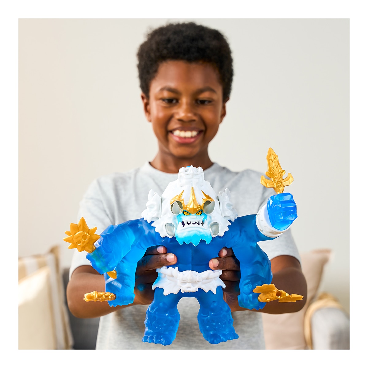 Imagen 5 de Figura con sonidos Y Efectos Rey de Hielo  Goo Jit Zu Bandai