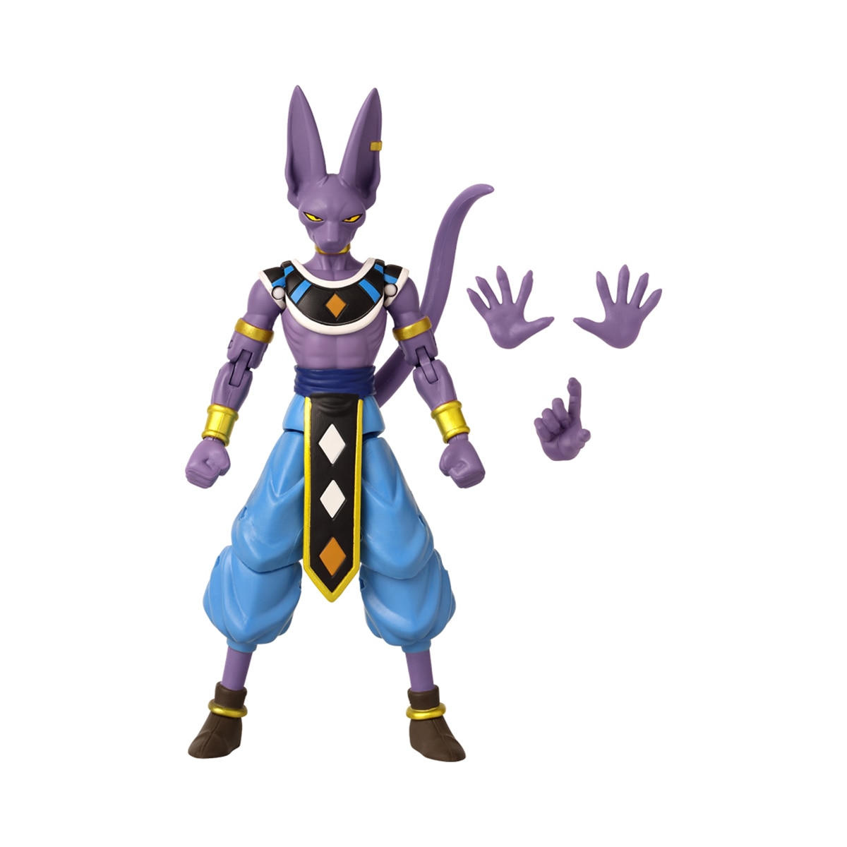 Imagem 0 de Figura Articulada Beerus Dragon Stars Dragon Ball Bandai