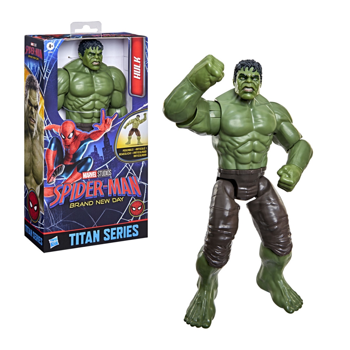 Imagen 0 de Figura Spider-Man BND Titan Hulk Hasbro