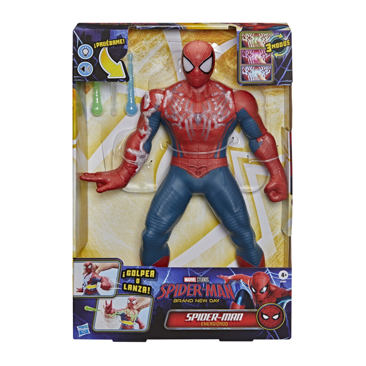 Figura Spider-Man Energizado Hasbro 2