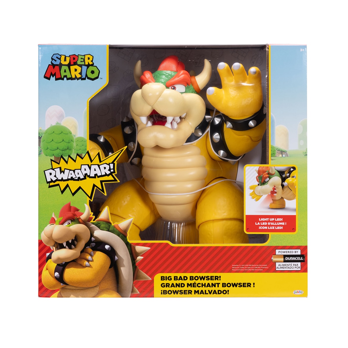 Figura Interactiva Bowser con Funciones, Super Mario Nintendo  Jakks Pacific 10