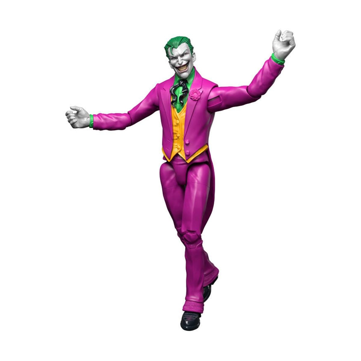Figura Joker 16 5 cm con 22 articulaciones y arma de dientes castañeteantes Universo DC 4