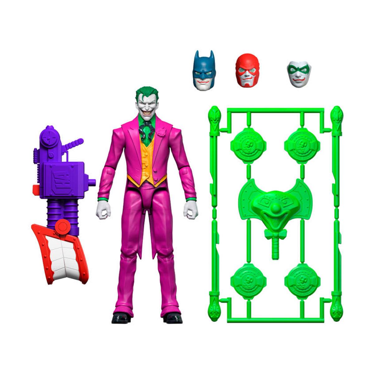 Figura Joker 16 5 cm con 22 articulaciones y arma de dientes castañeteantes Universo DC 6