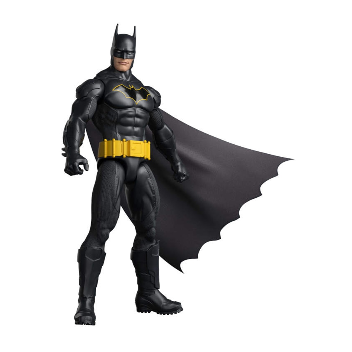 Imagen 1 de Figura Batman 30 cm con capa de tela armadura y 7 puntos de articulación Universo DC