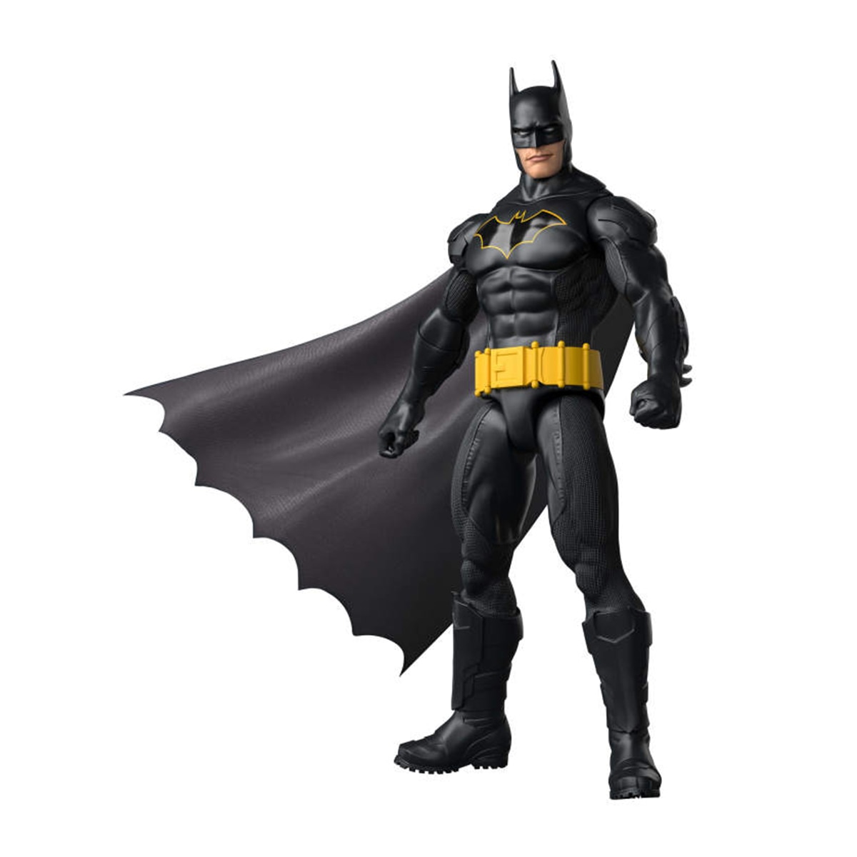 Imagen 4 de Figura Batman 30 cm con capa de tela armadura y 7 puntos de articulación Universo DC