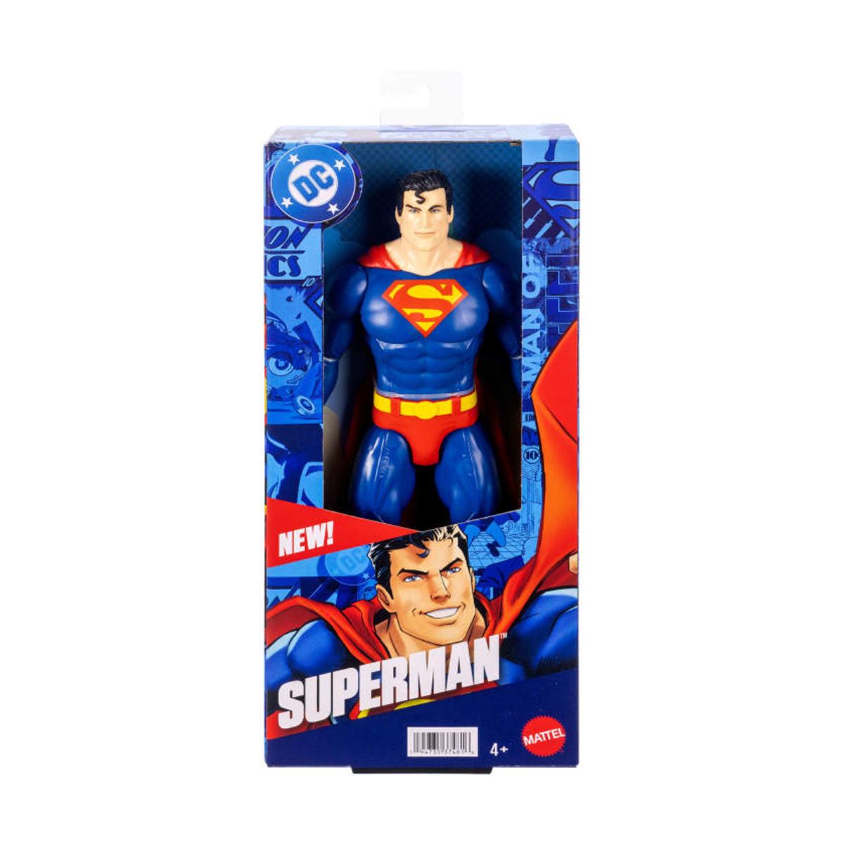 Figura Superman 30 cm con capa de tela y 7 puntos de articulación Universo DC 5