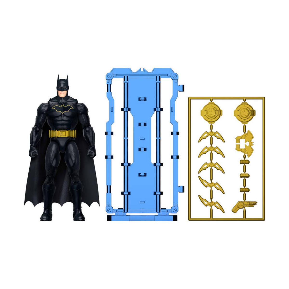 Imagen 4 de Figura Batman Premier 16 5 cm con 22 articulaciones capa de tela accesorios y soporte para armas DC Comics DC