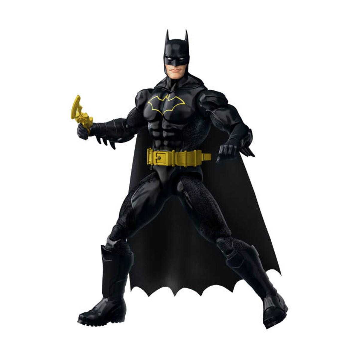 Imagen 5 de Figura Batman Premier 16 5 cm con 22 articulaciones capa de tela accesorios y soporte para armas DC Comics DC